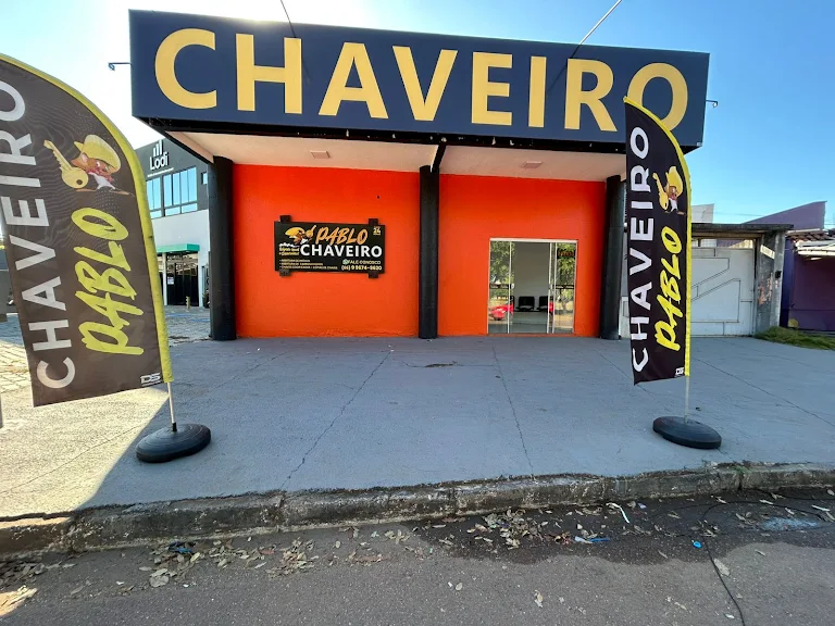 Fachada da unidade Pablo Chaveiro Tarumãs em Sinop/MT